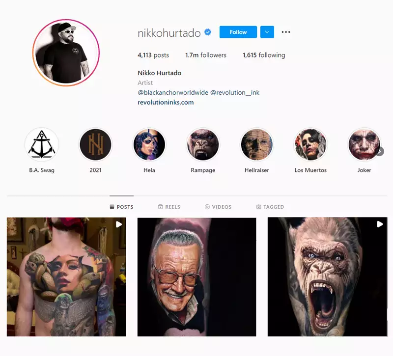 Nikko Hurtado - worlds best tattoo artist